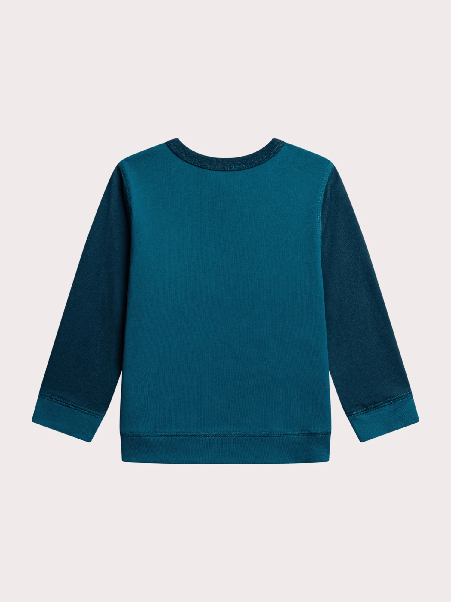 T-shirt a maniche lunghe color block - Image 3