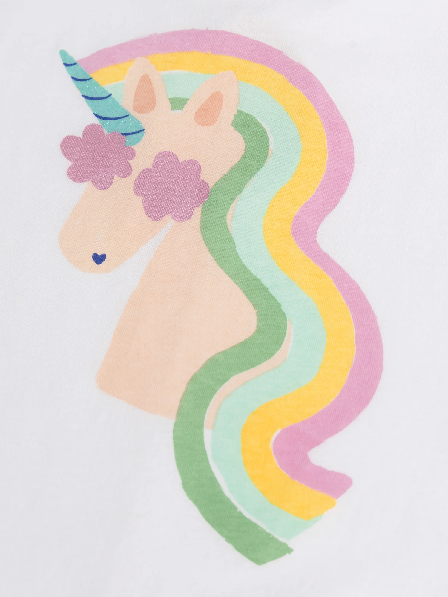 T-Shirt a Maniche Corte Animazione Unicorno - Image 2