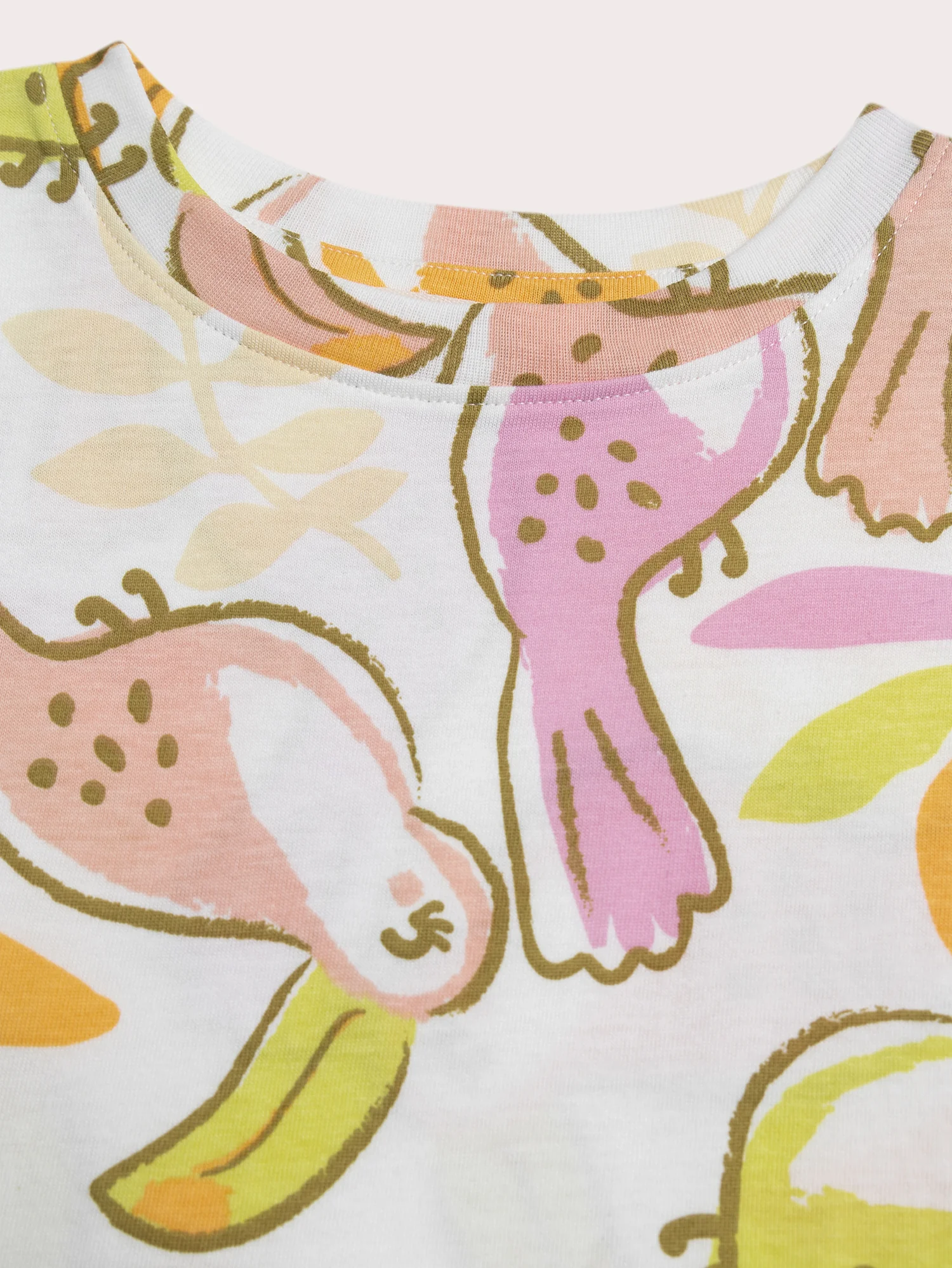 T-shirt a maniche corte con stampa di pappagallo - Image 2