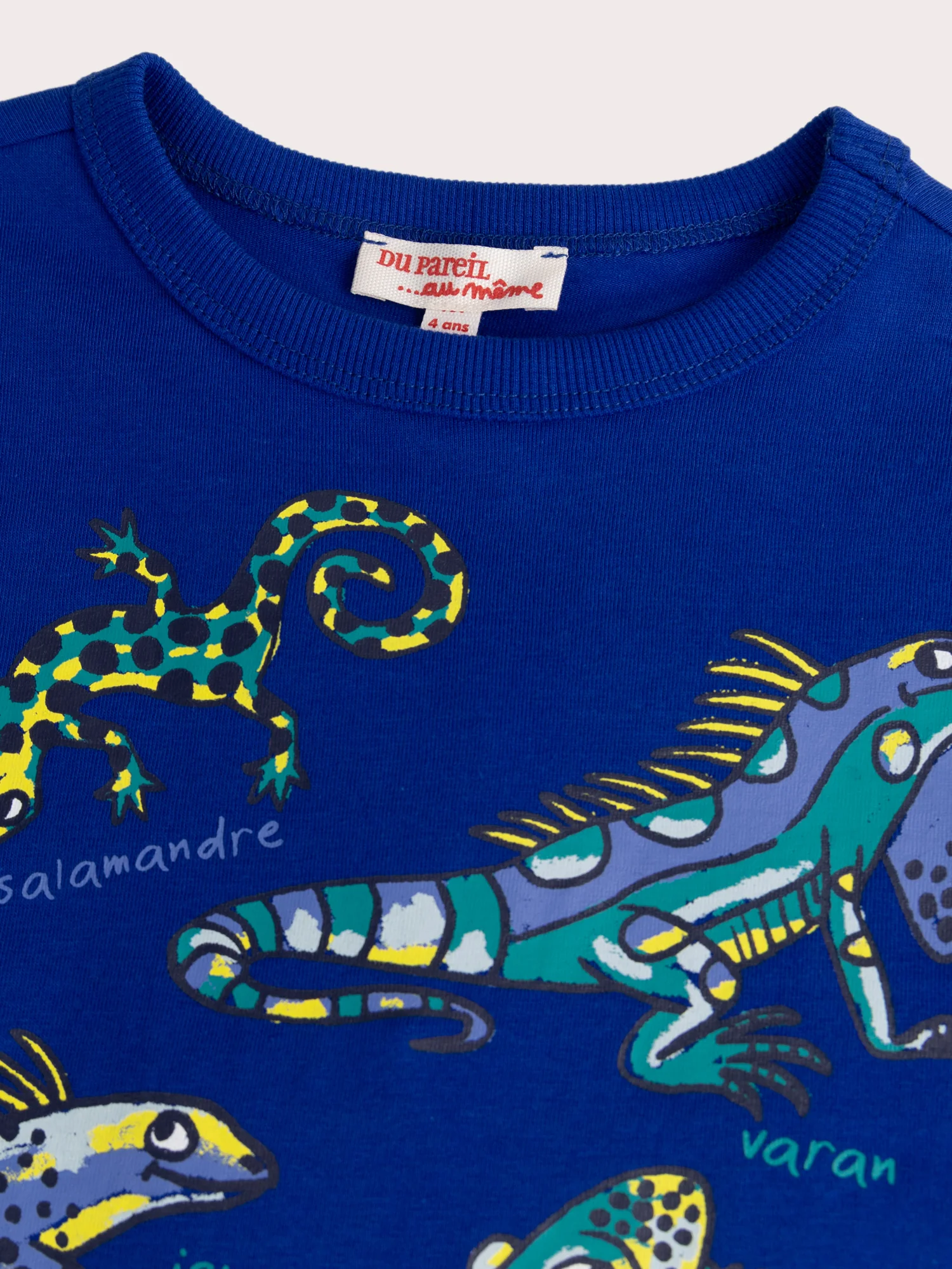 T-shirt a maniche doppie animazione rettile - Image 4