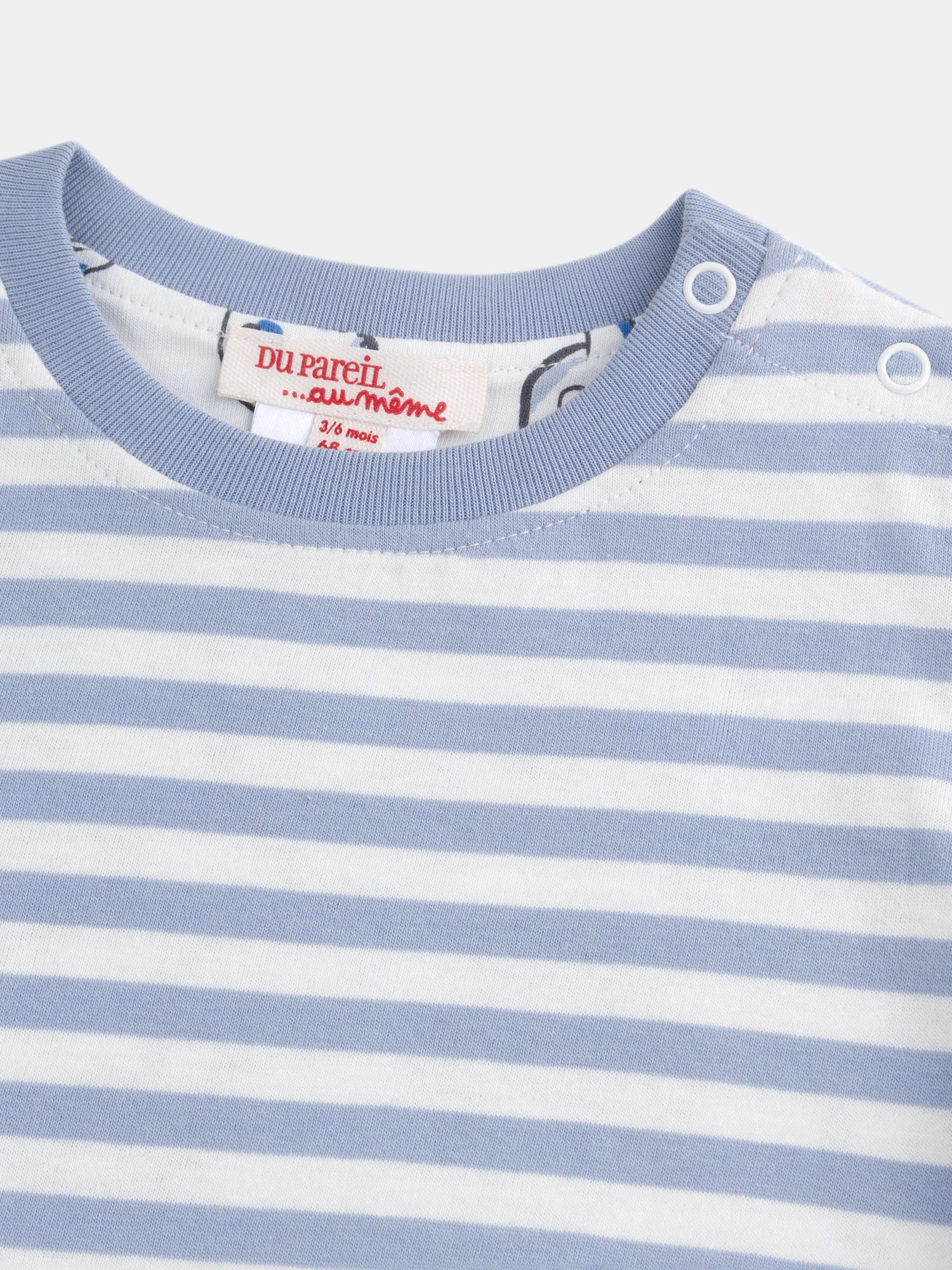 T-shirt a maniche lunghe reversibile "Dinosauro" per bambino - Image 5