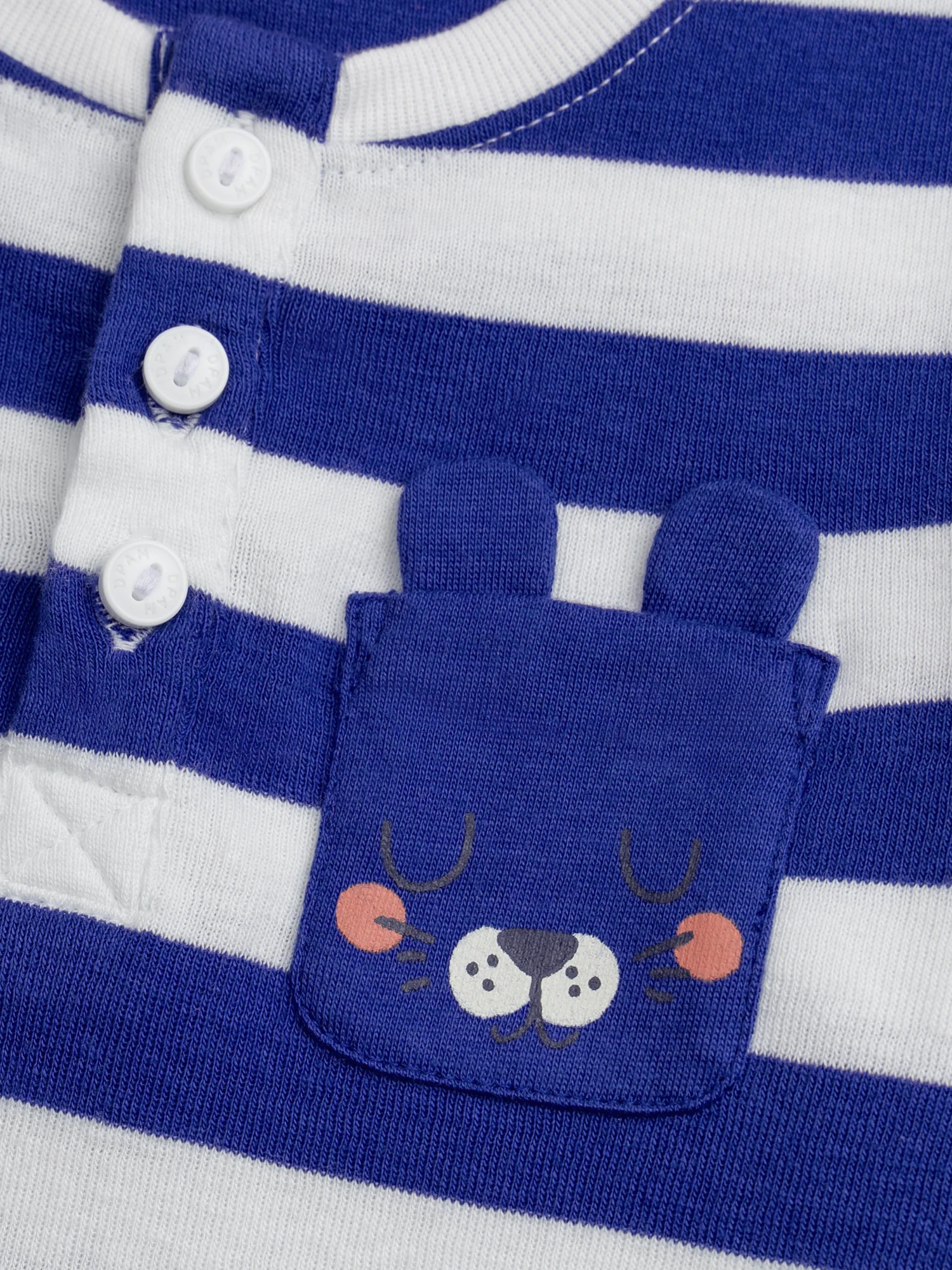T-shirt a righe con motivo frutta per bambino - Image 2