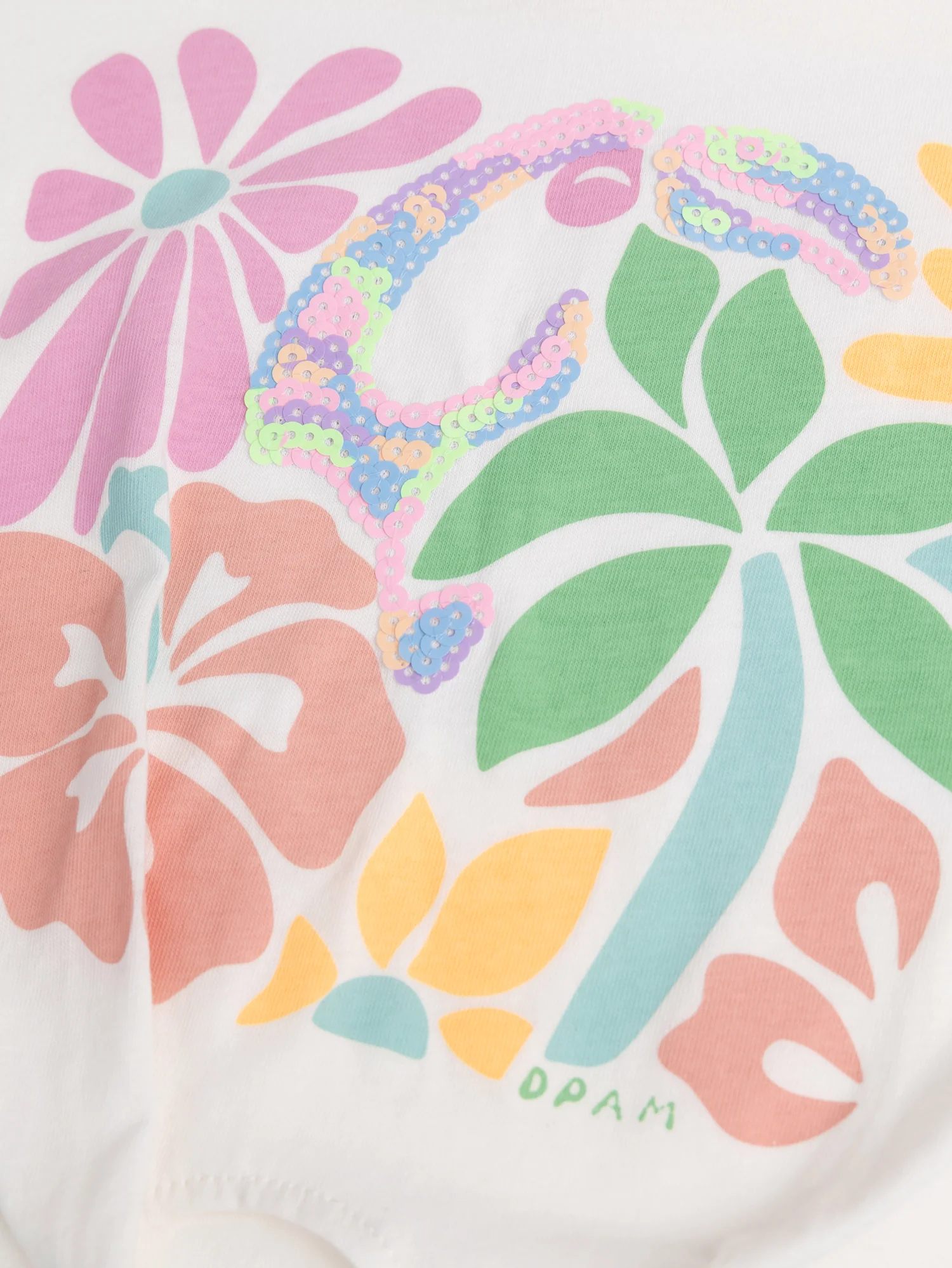 T-shirt con animazione tropicale - Image 2