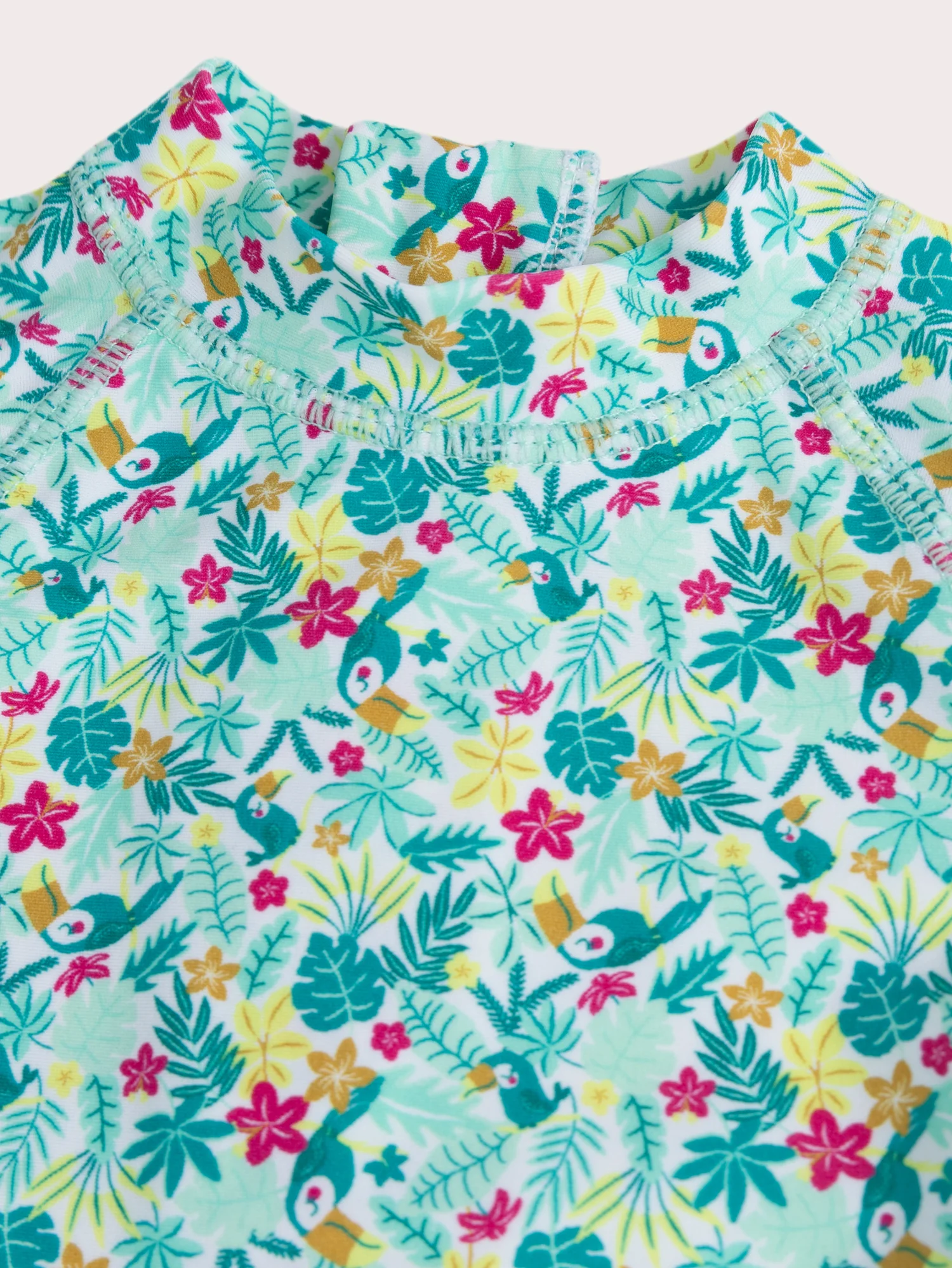 T-shirt anti-UV stampata fantasia per bambina - Image 3