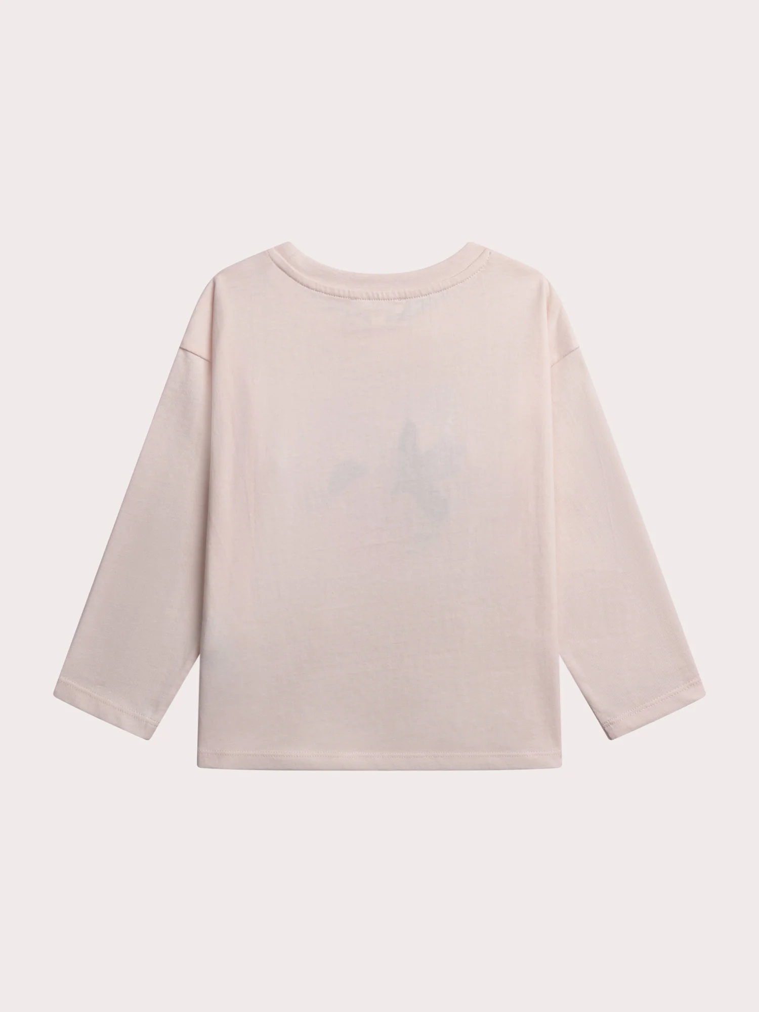 T-shirt beige con animazione floreale per ragazza - Image 3