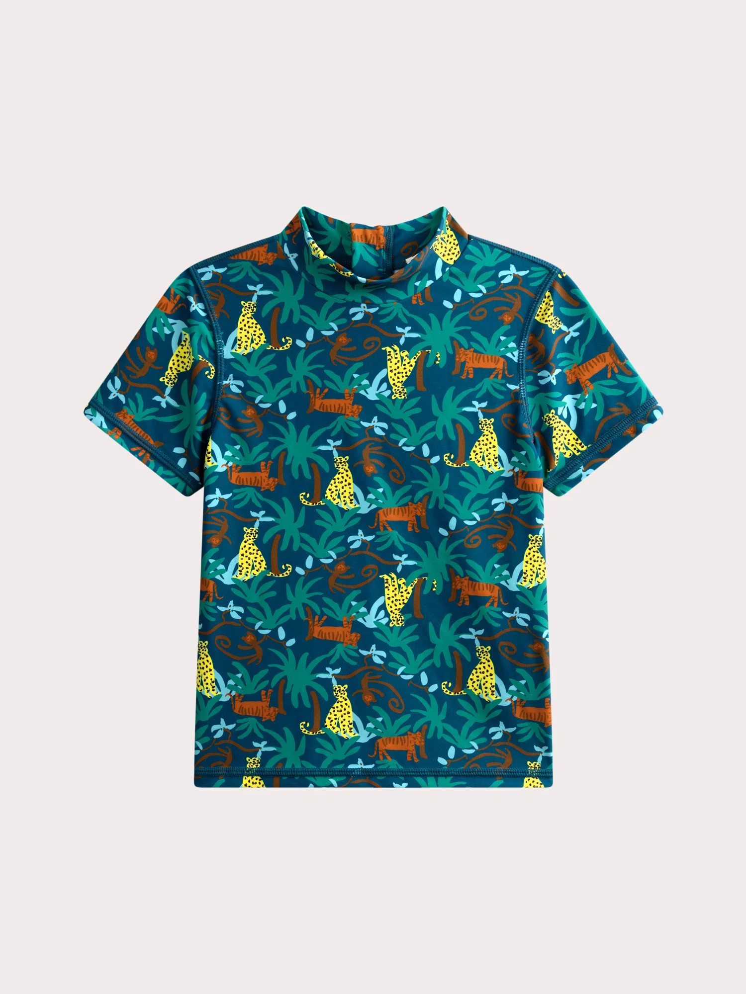 T-shirt da bagno anti-UV stampata per ragazzi