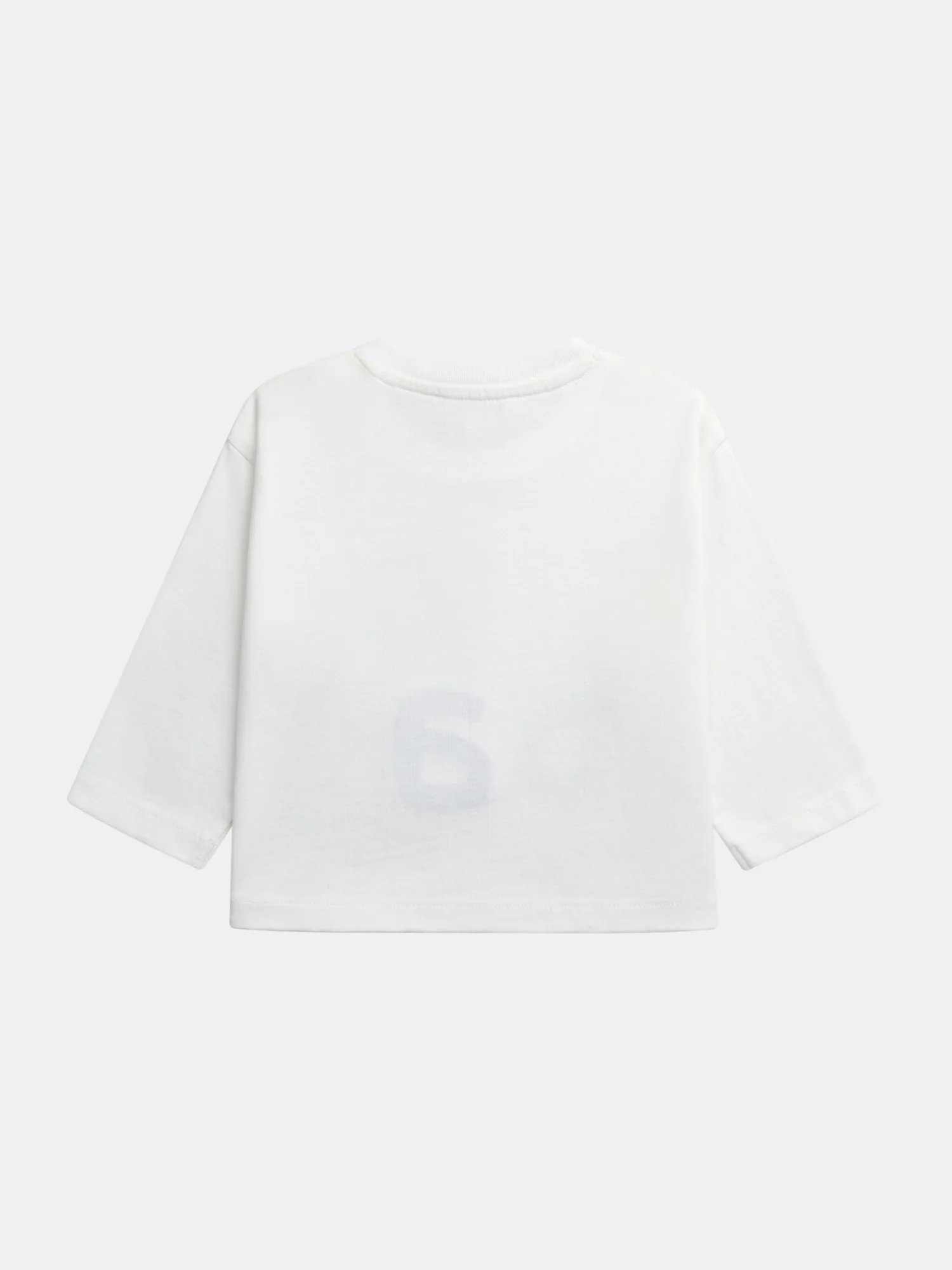 T-shirt ecru con motivo di frutta per bambino - Image 5