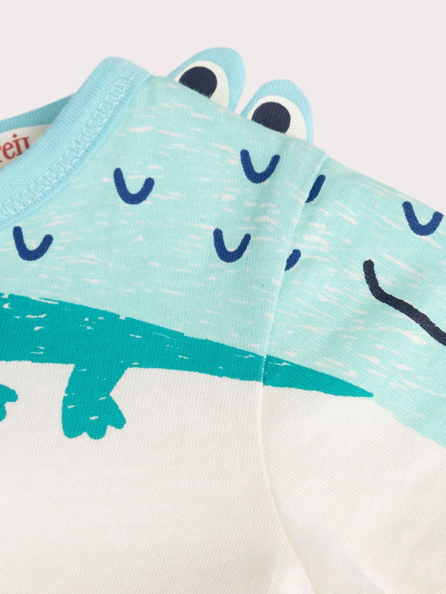 T-shirt Ecru per Bebè Ragazzo - Image 3