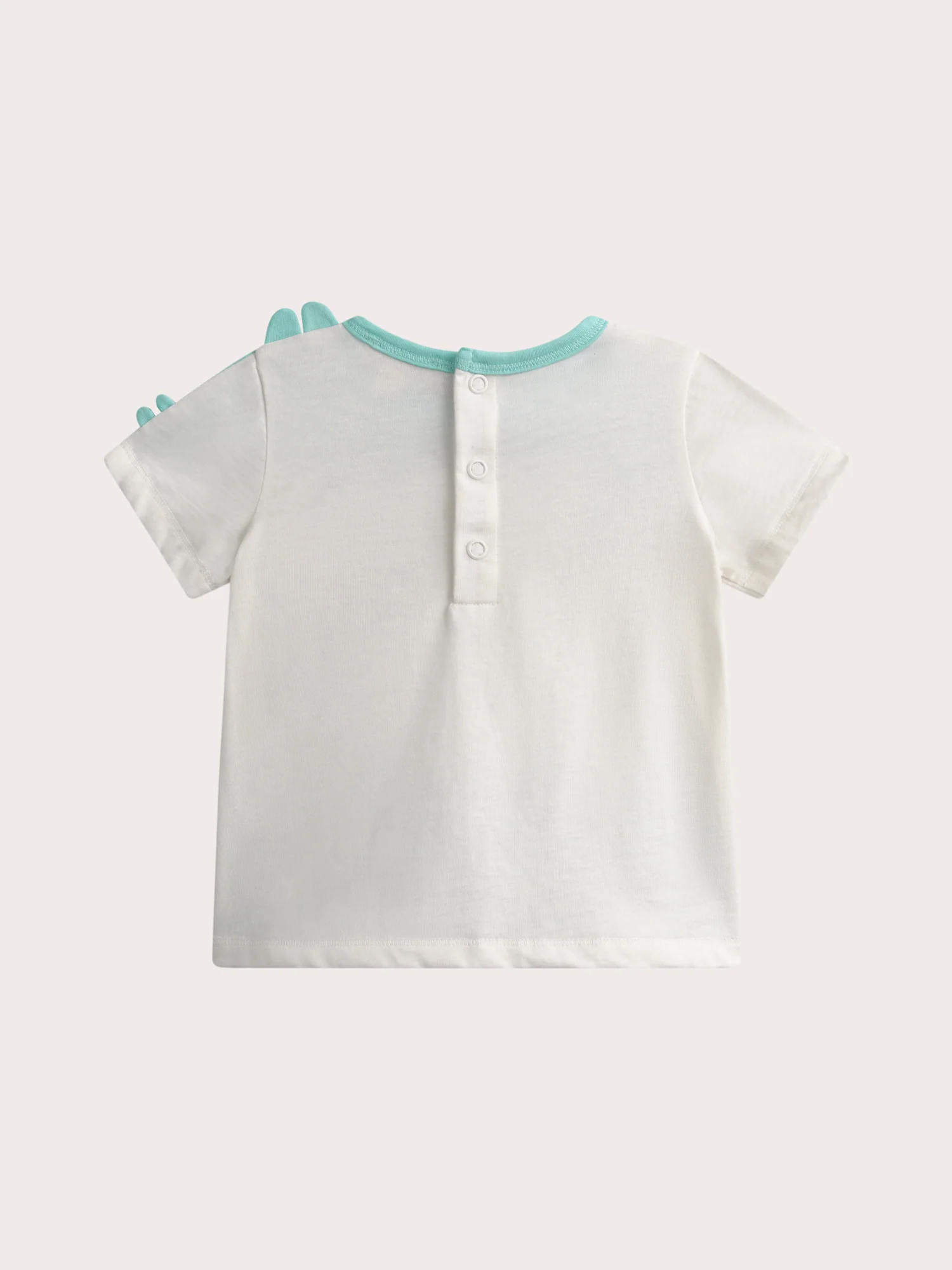 T-shirt Ecru per Bebè Ragazzo - Image 4