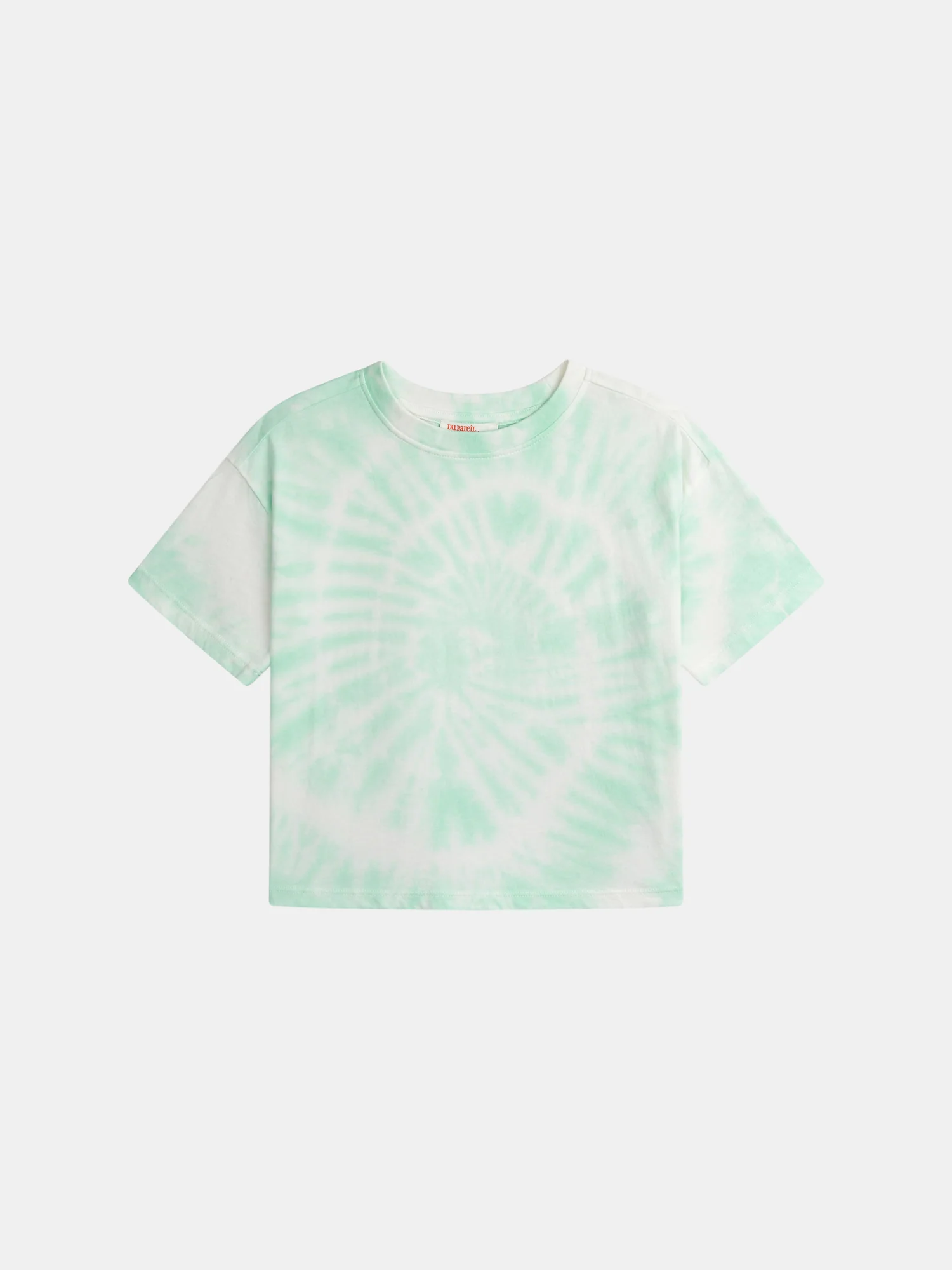 T-shirt tie-dye blu per ragazze