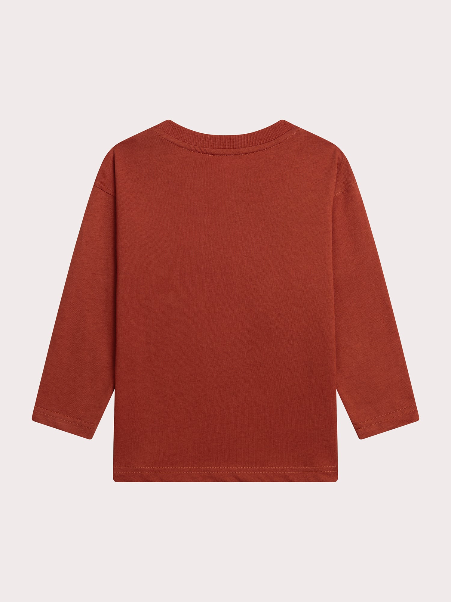 T-shirt Maniche Lunghe Rossa Animazione Renna - Image 3