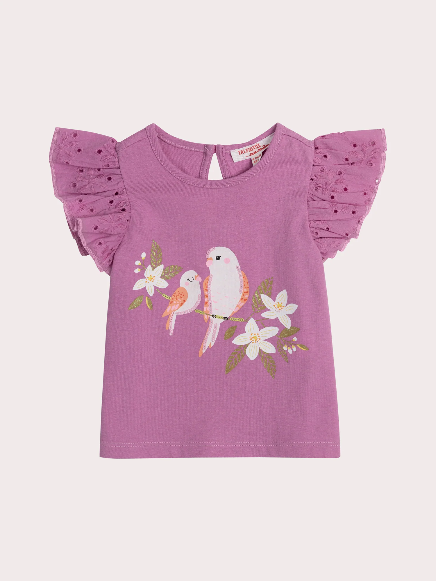 T-shirt periquito per bebé girl