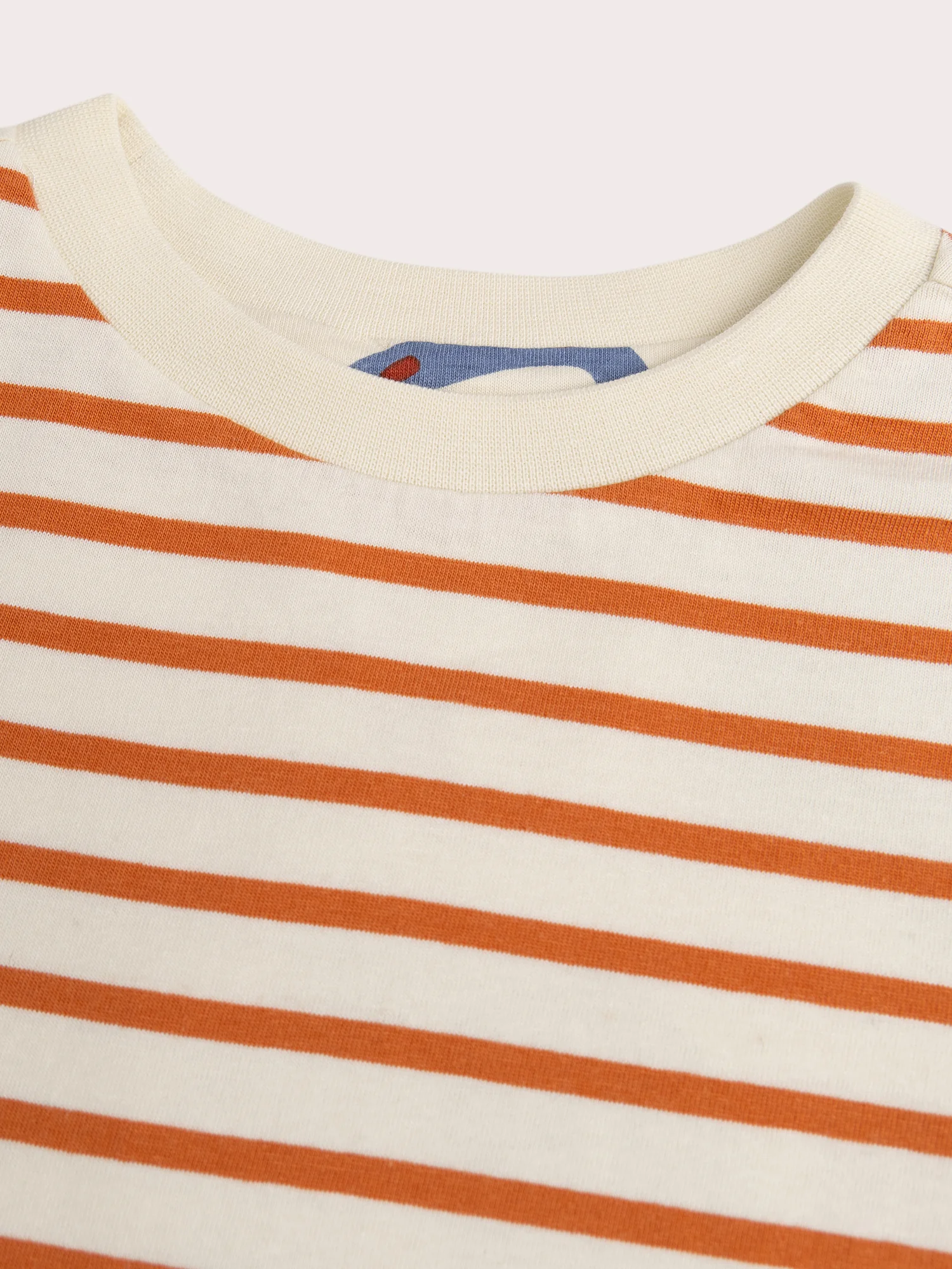 T-Shirt reversibile a righe e stampa cowboy - Image 4
