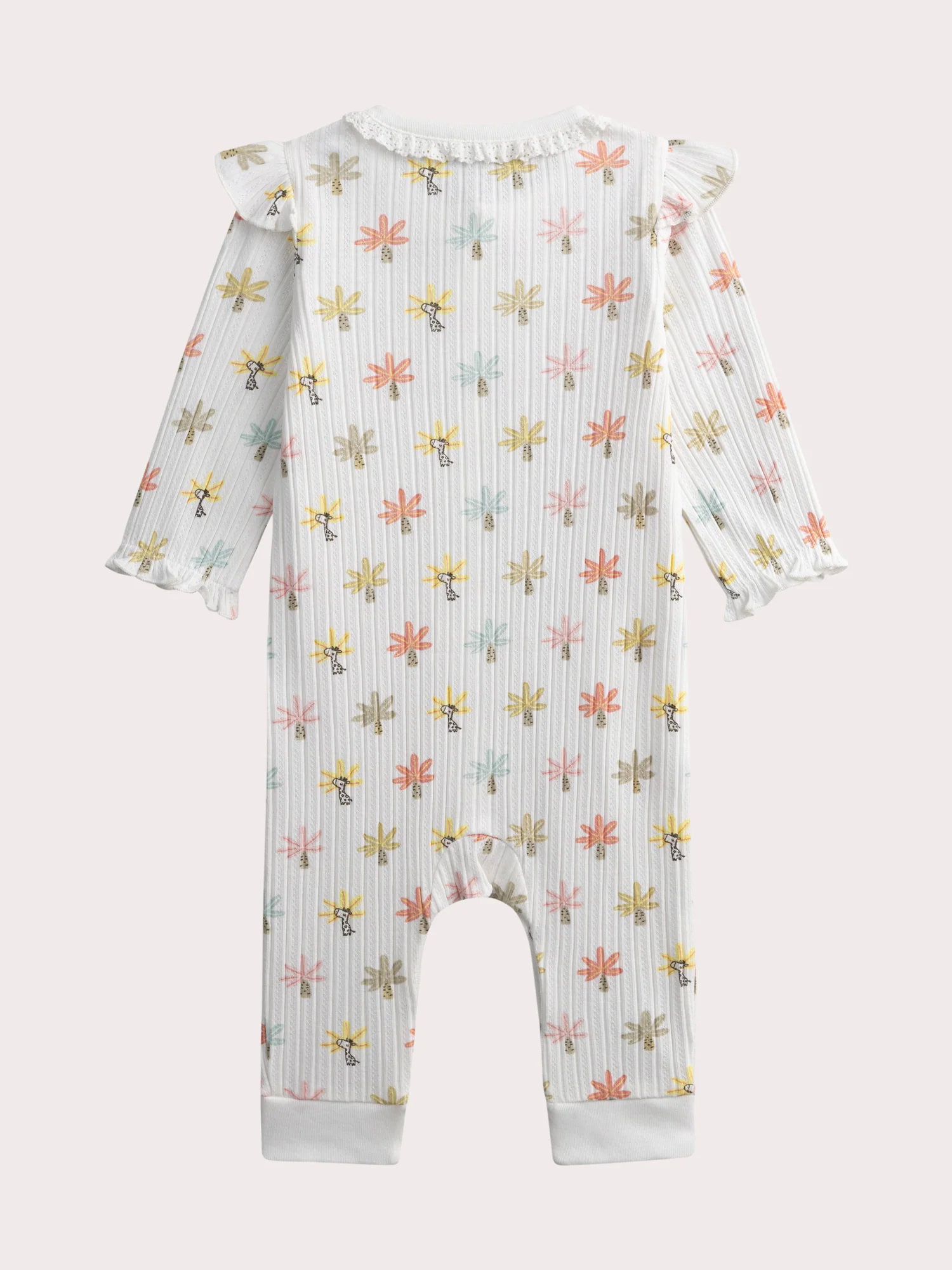 Tuta neonato stampata fantasia per bambina - Image 3