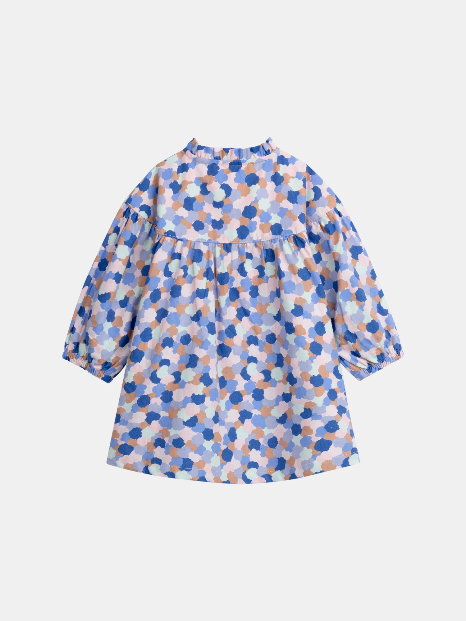 Vestito stampato con colletto a volant per bambina - Image 8