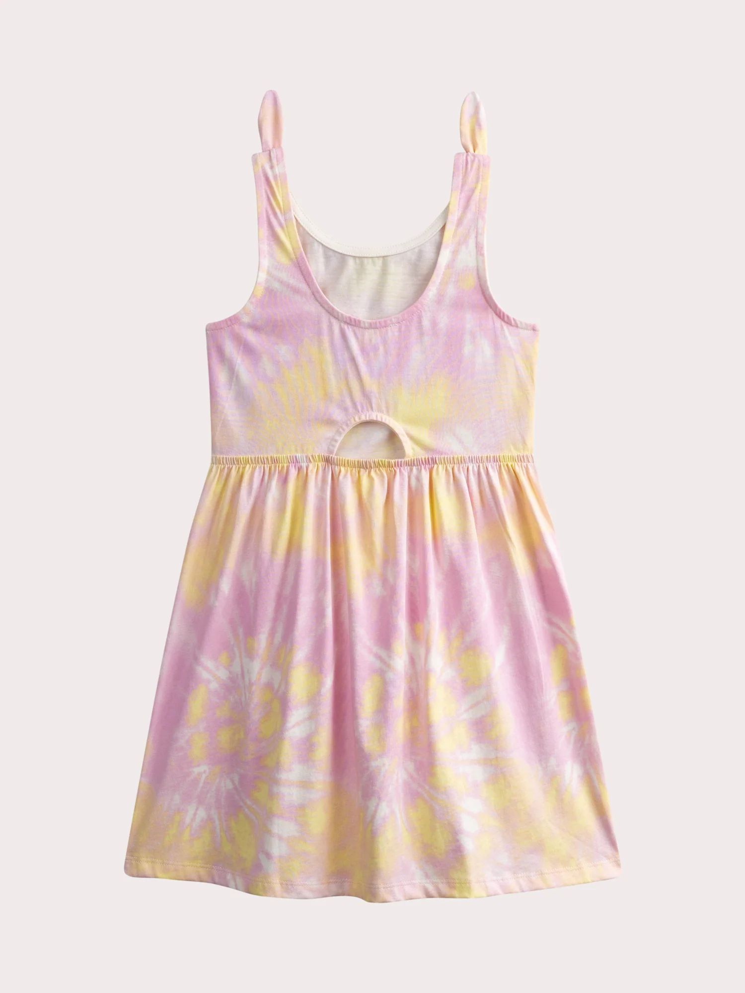 Vestito senza maniche con stampa tie dye - Image 3
